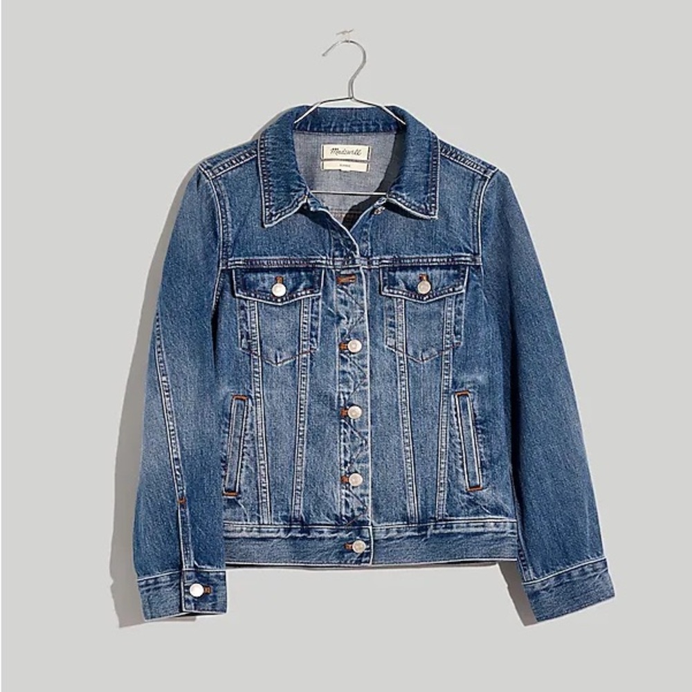 NWOT Madewell The Jean Jacket in Medford Wash size M